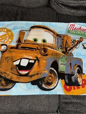 Disney/Pixar Cars Mater Tow Truck Pillowcase - Rusty Orange